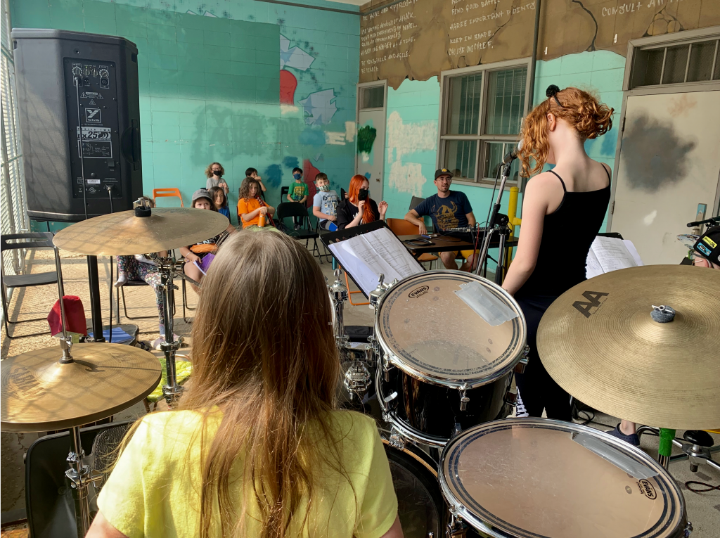 Rock Camp Photo 2021 Back Alley Rock Show Backbeat