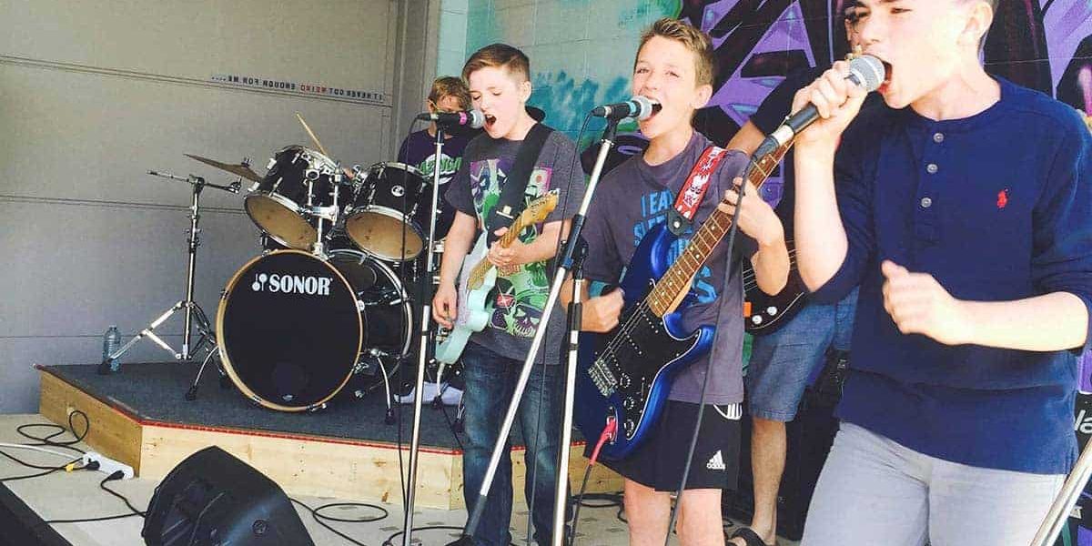 Learn Music. Join a Rock Band. In Edmonton. Backbeat